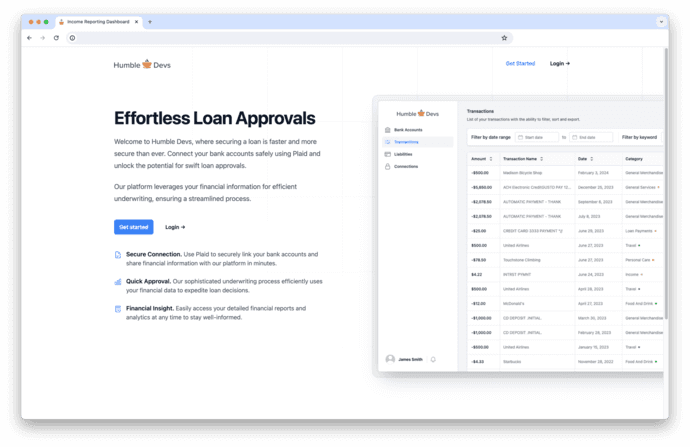 Landing Page