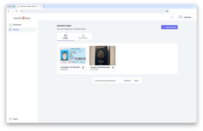 Client Images