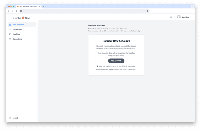 Client New Accounts