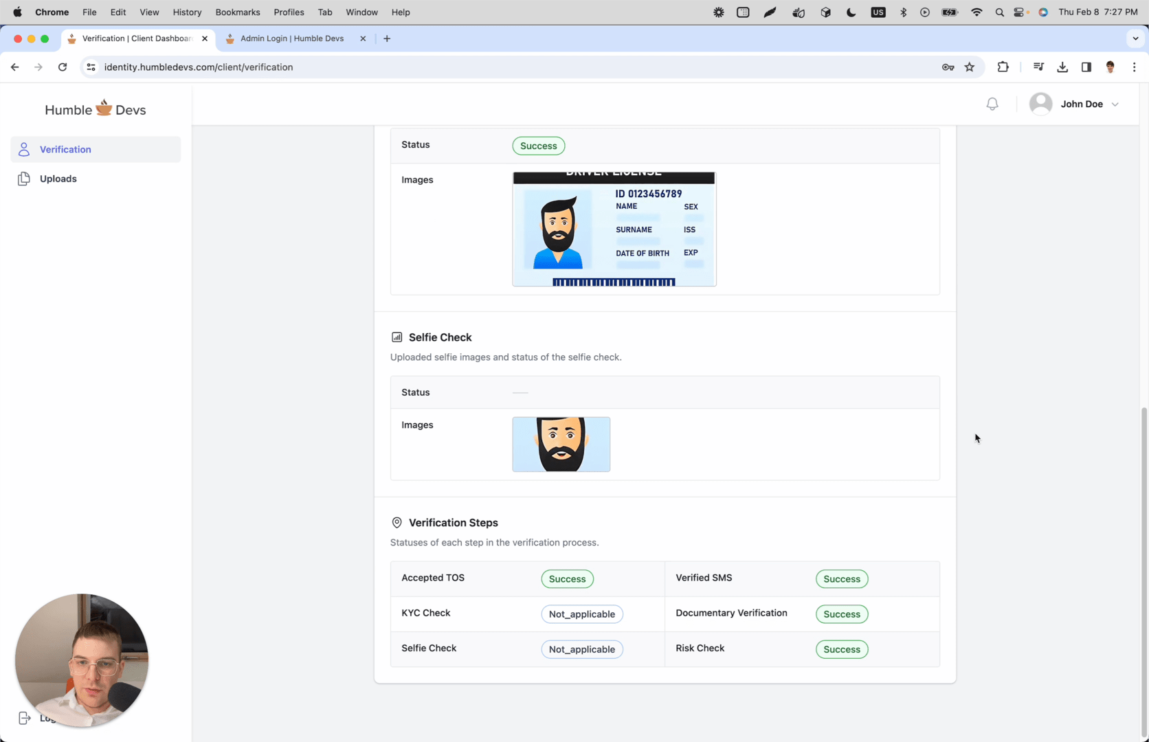 Plaid Identity Verification Implementation Service | HumbleDevs